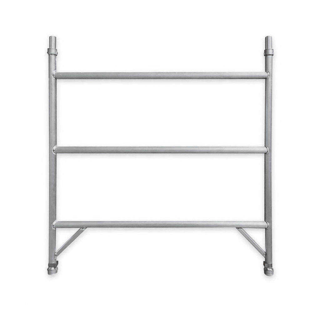 Rebríkový rám hliníkového lešenia 1450 x 1500 s 3 priečnikmi
